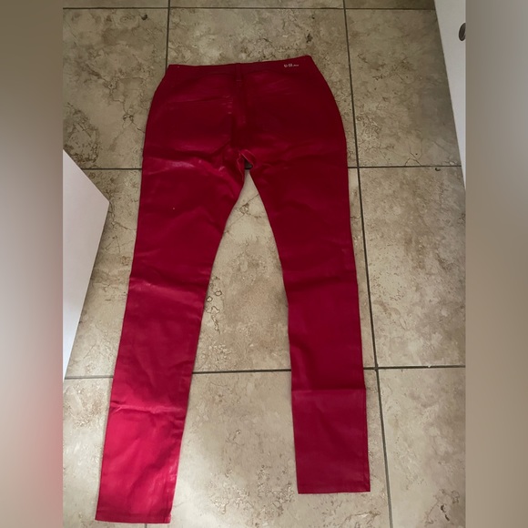 Leather like 2000s fit jeans - Picture 2 of 4